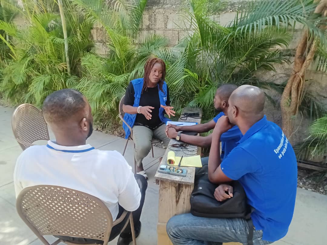 Deuxième rencontre de coordination avec l'OIM sur un site de personnes déplacées internes